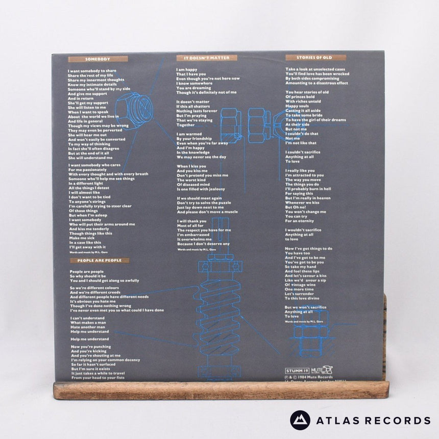 Depeche Mode - Some Great Reward - Scandinavia 1A 1B LP Vinyl Record - VG+/VG+