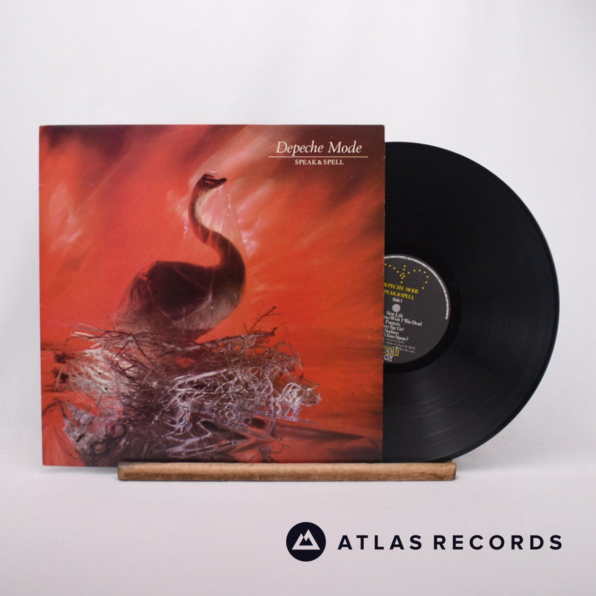 Depeche Mode Speak & Spell LP Vinyl Record - Front Cover & Record