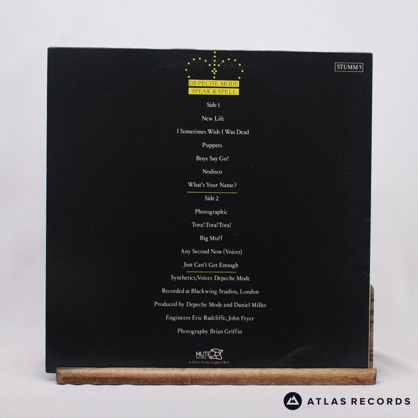 Depeche Mode - Speak & Spell - Ja Mpo Reissue A1 B3 LP Vinyl Record - VG+/VG+