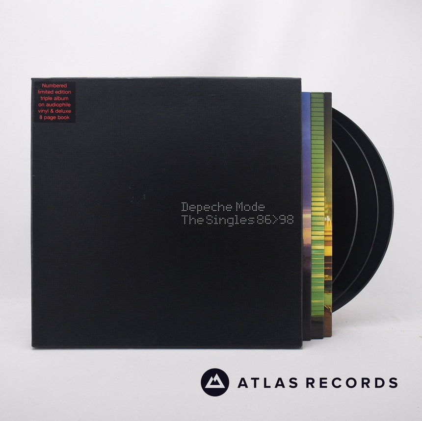 Depeche Mode The Singles 86>98 3 x LP Vinyl Record - Front Cover & Record