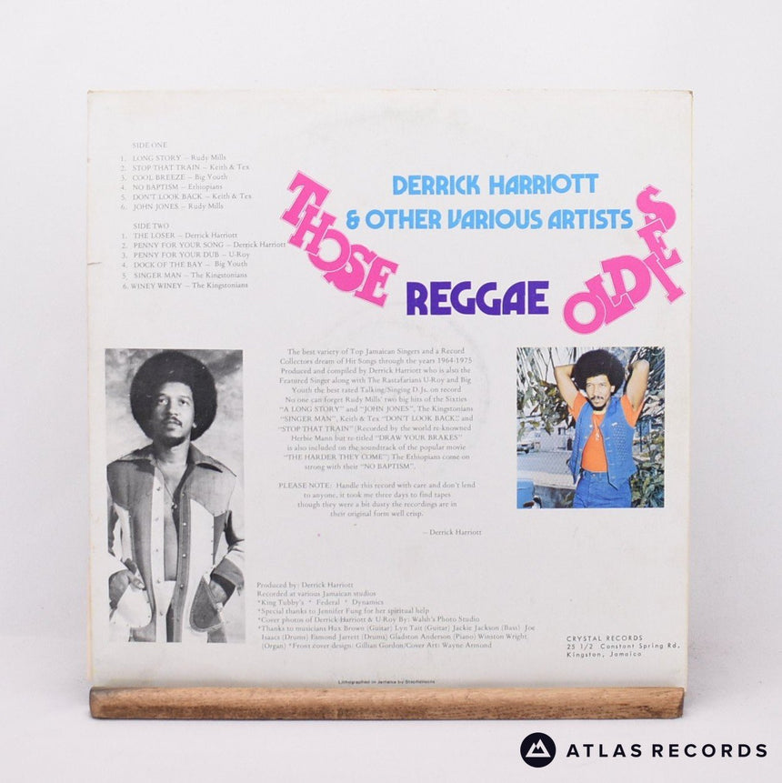 Derrick Harriott - I Remember Those Reggae Oldies - LP Vinyl Record - EX/VG+
