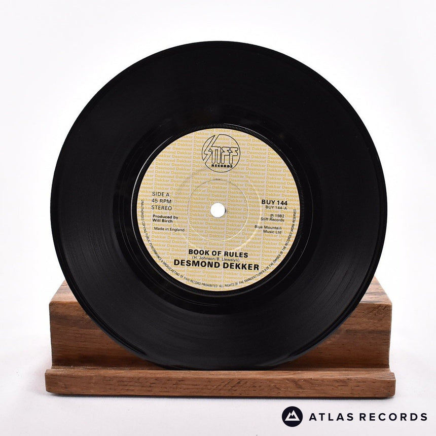 Desmond Dekker - Book Of Rules - 7" Vinyl Record - VG/EX