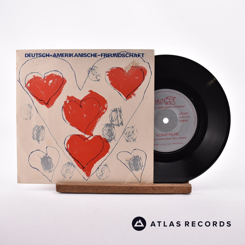 Deutsch Amerikanische Freundschaft Kebabträume 7" Vinyl Record - Front Cover & Record