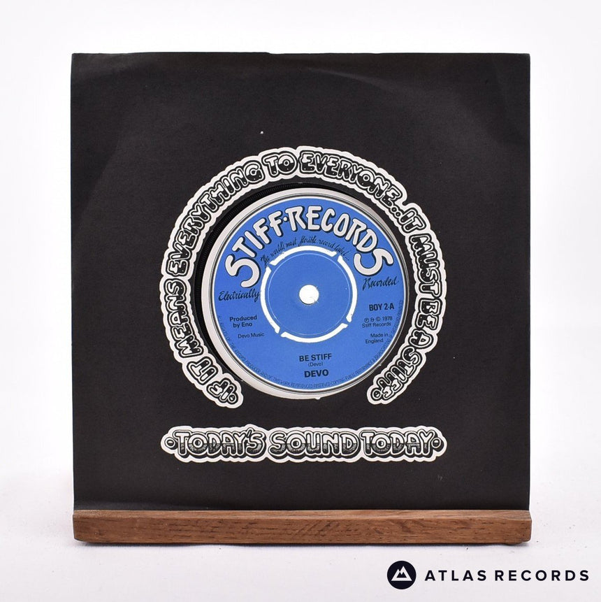 Devo Be Stiff 7" Vinyl Record - In Sleeve