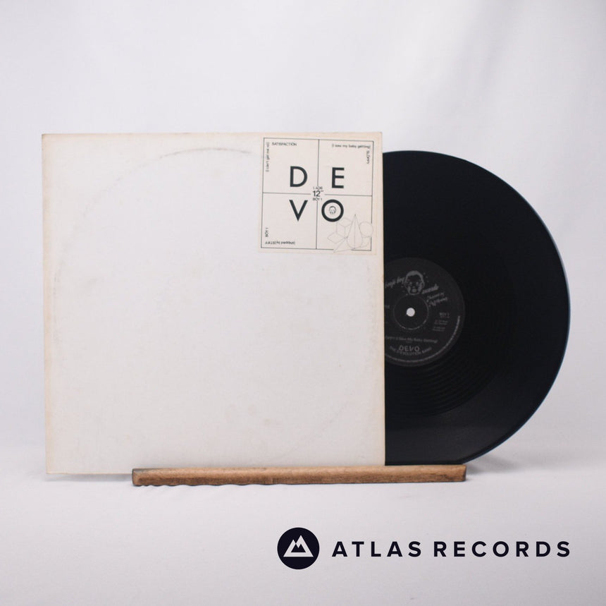 Devo (I Can't Get Me No) Satisfaction 12" Vinyl Record - Front Cover & Record