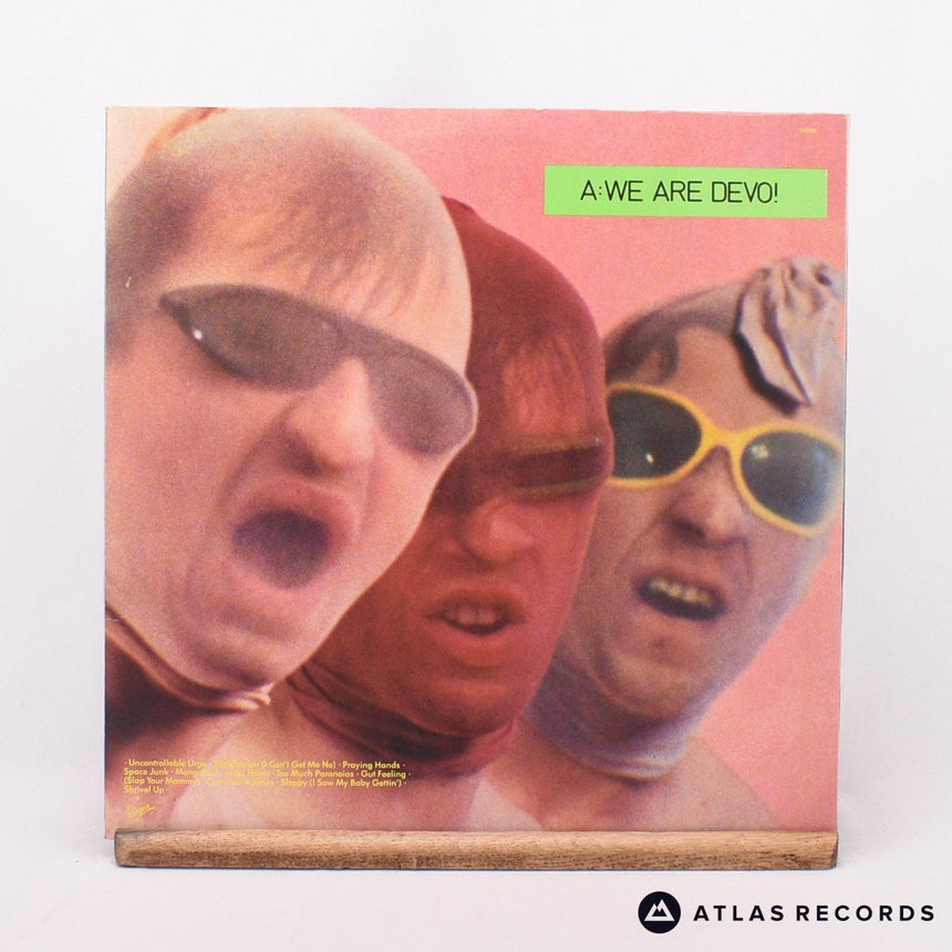 Devo - Q: Are We Not Men? A: We Are Devo! - A2 B1 LP Vinyl Record - EX/EX