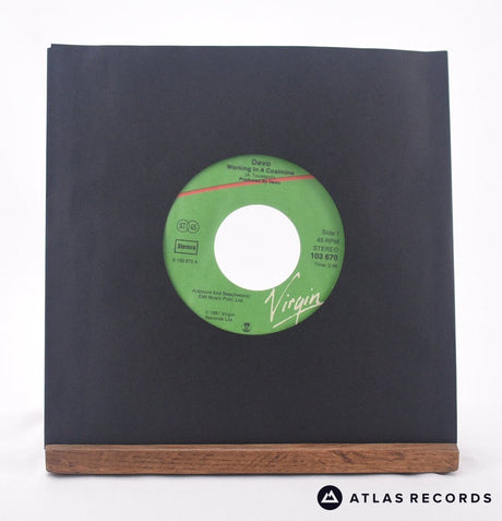 Devo Working In A Coalmine 7" Vinyl Record - In Sleeve
