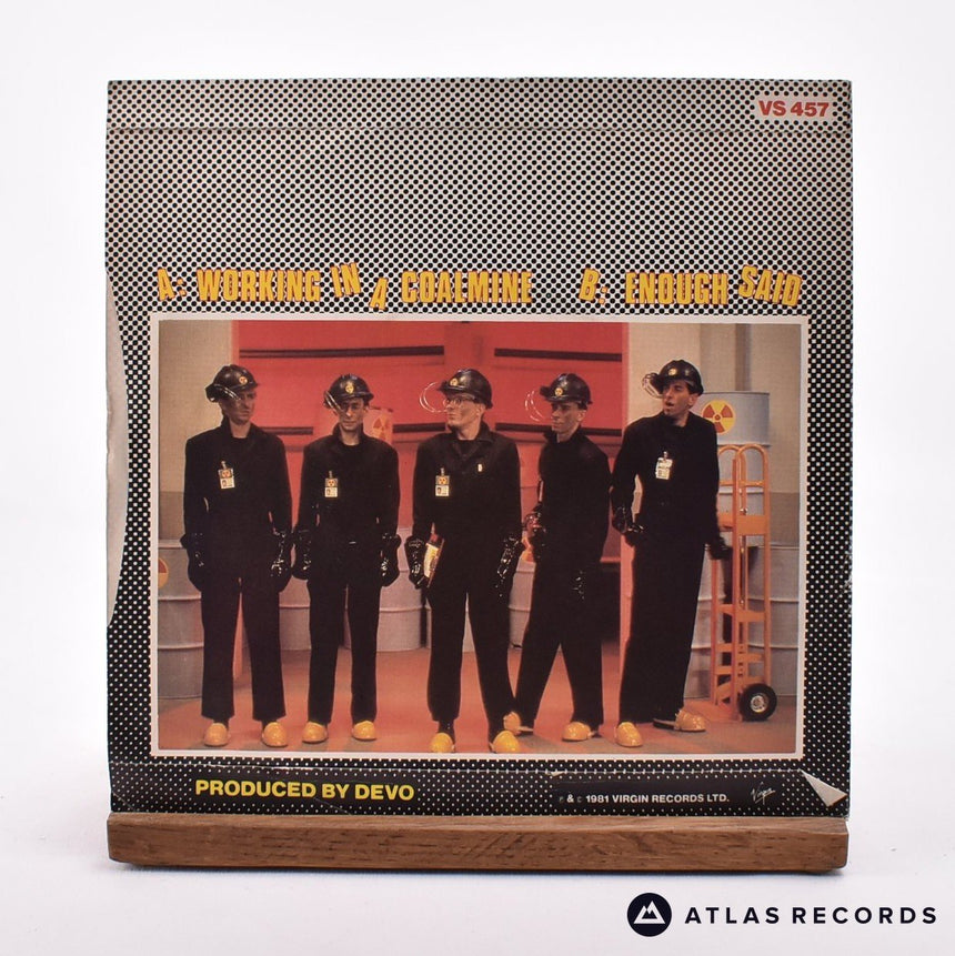 Devo - Working In A Coalmine - 7" Vinyl Record - VG+/EX