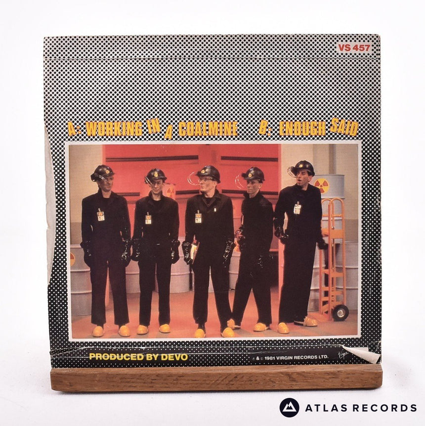Devo - Working In A Coalmine - Townhouse 7" Vinyl Record - VG+/VG+