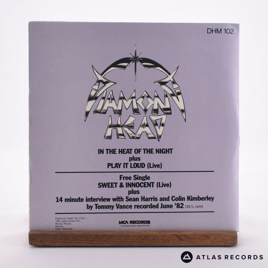 Diamond Head - In The Heat Of The Night - Gatefold 2 x 7" Vinyl Record - EX/EX