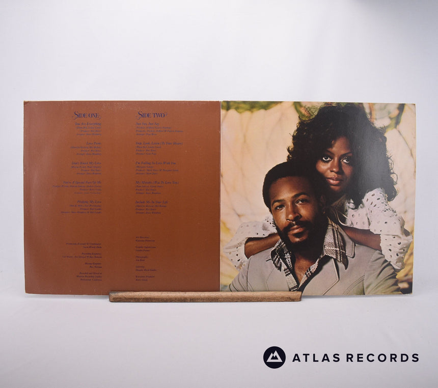 Diana Ross - Diana & Marvin - Gatefold LP Vinyl Record - VG+/VG+