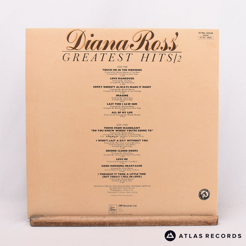 Diana Ross - Diana Ross' Greatest Hits / 2 - LP Vinyl Record - EX/EX