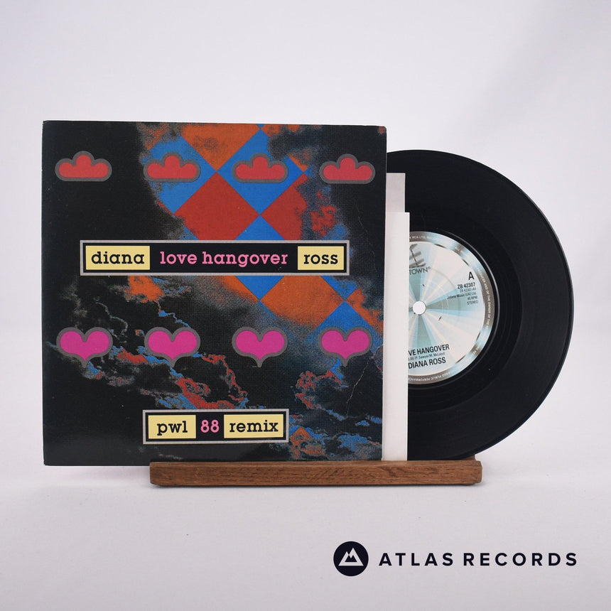 Diana Ross Love Hangover 7" Vinyl Record - Front Cover & Record