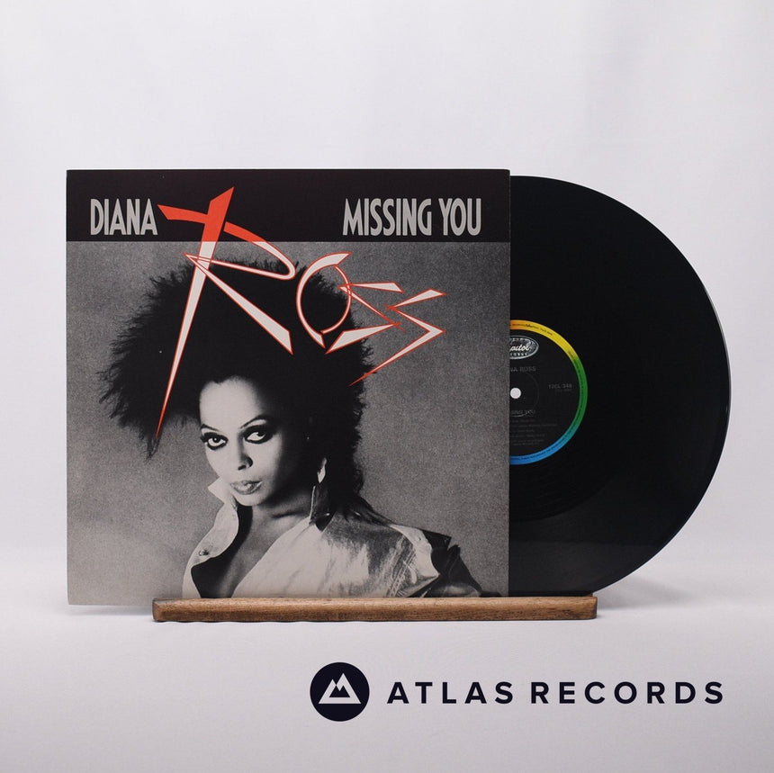 Diana Ross Missing You 12" Vinyl Record - Front Cover & Record