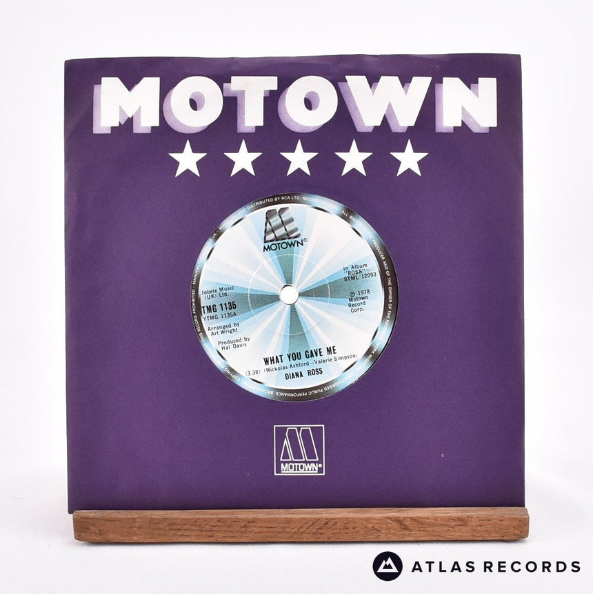 Diana Ross What You Gave Me 7" Vinyl Record - In Sleeve