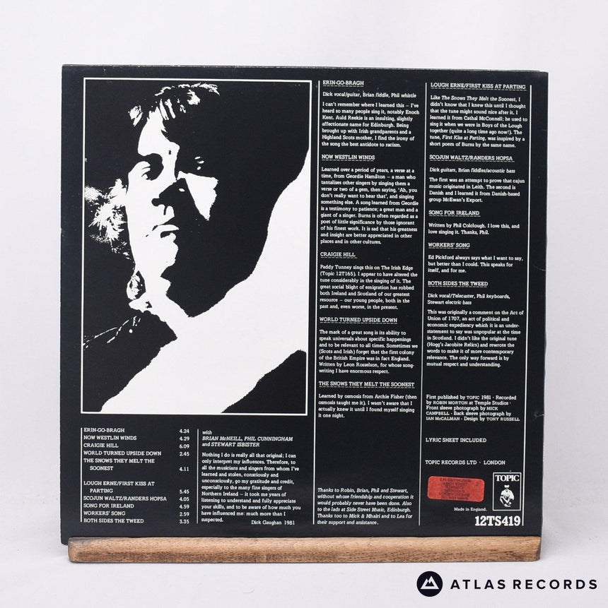 Dick Gaughan - Handful Of Earth - LP Vinyl Record - EX/VG+