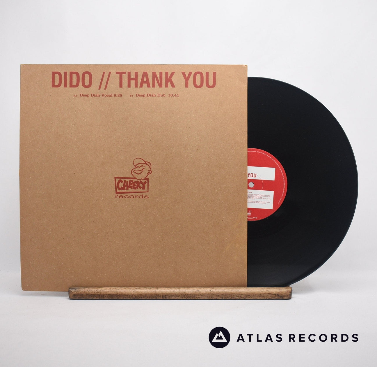 Dido Thank You 12" Vinyl Record - Front Cover & Record