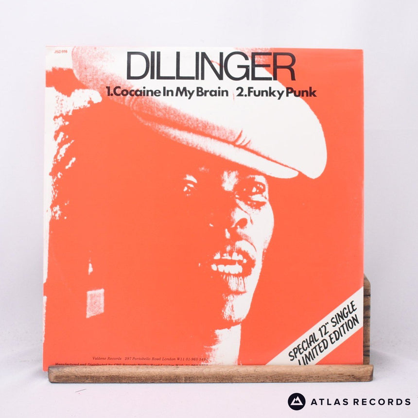 Dillinger - Cocaine In My Brain / Funky Punk - 12" Vinyl Record - EX/NM