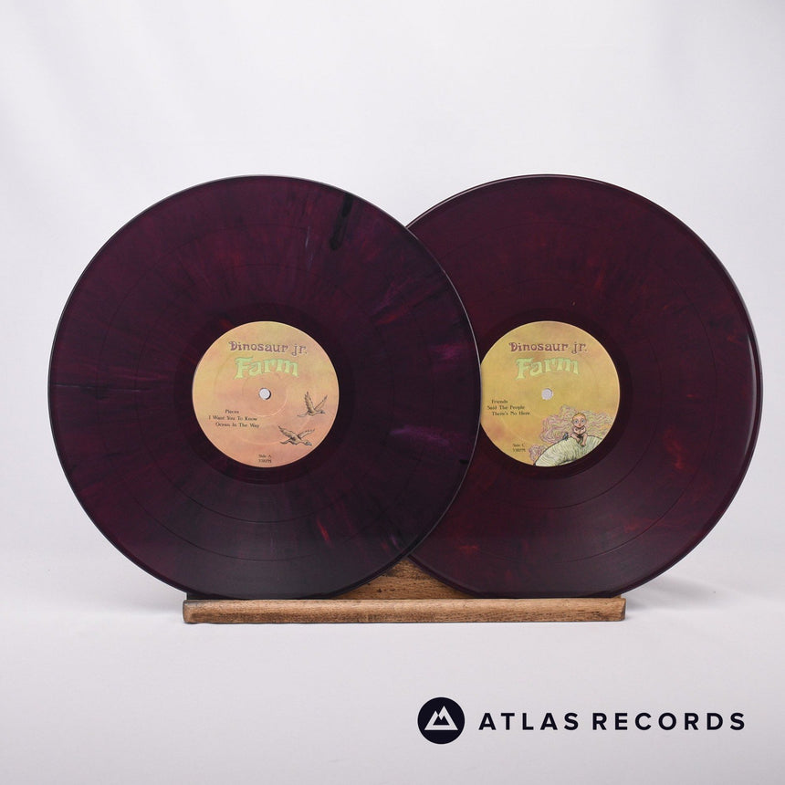 Dinosaur Jr. - Farm - Red Wine Gatefold A B Double LP Vinyl Record - EX/NM