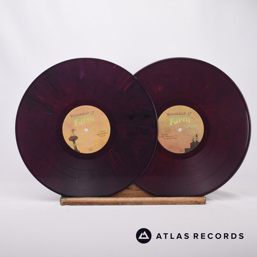 Dinosaur Jr. - Farm - Red Wine Gatefold A B Double LP Vinyl Record - EX/NM