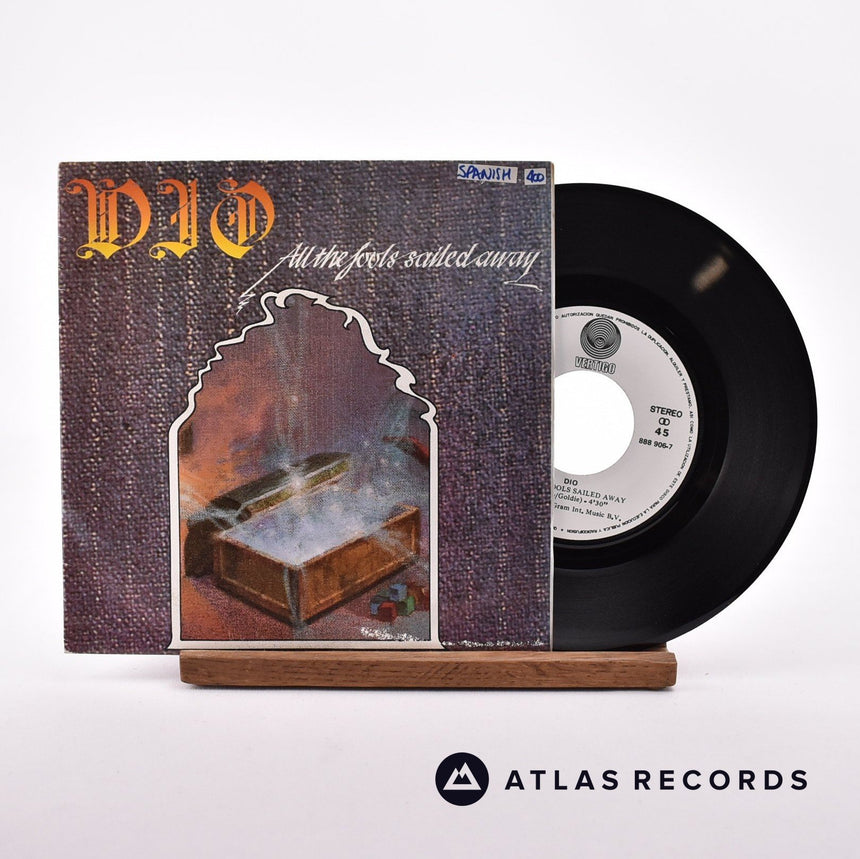 Dio All The Fools Sailed Away 7" Vinyl Record - Front Cover & Record