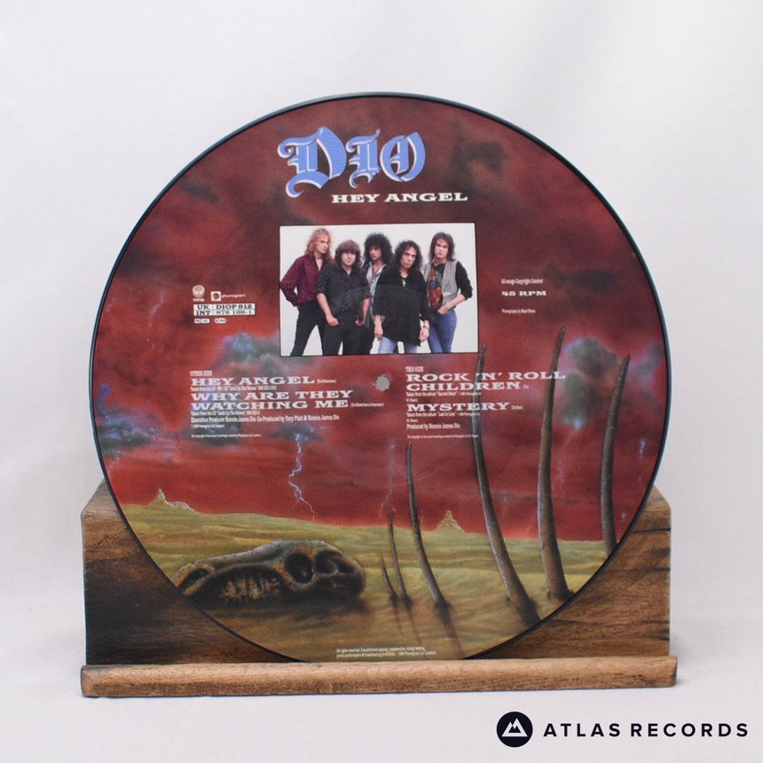 Dio - Hey Angel - Picture Disc A1 B1 12" Vinyl Record - VG+/VG+
