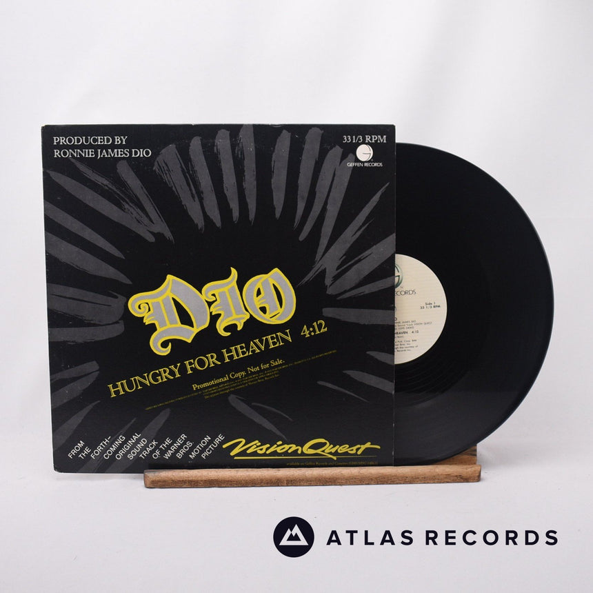 Dio Hungry For Heaven 12" Vinyl Record - Front Cover & Record