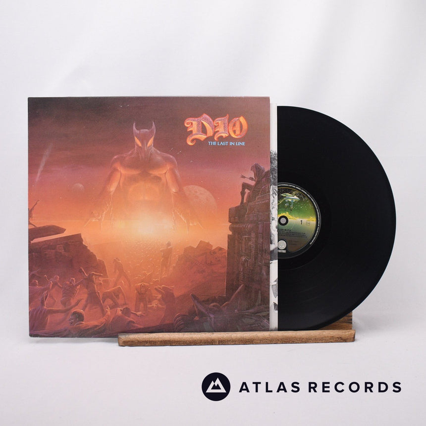 Dio The Last In Line LP Vinyl Record - Front Cover & Record