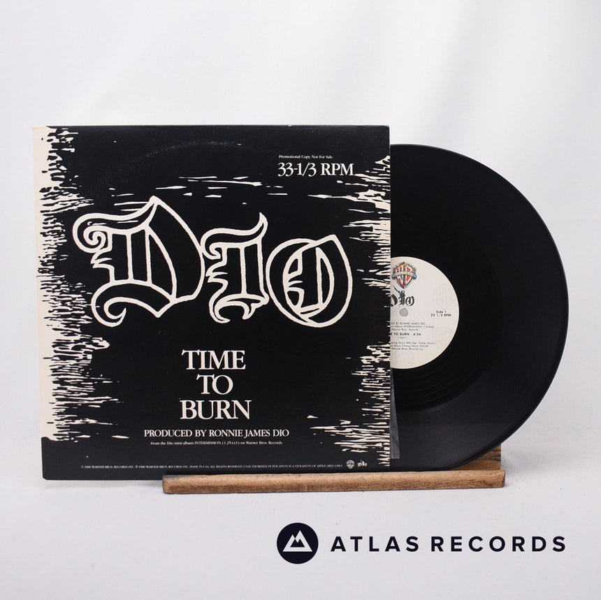 Dio Time To Burn 12" Vinyl Record - Front Cover & Record