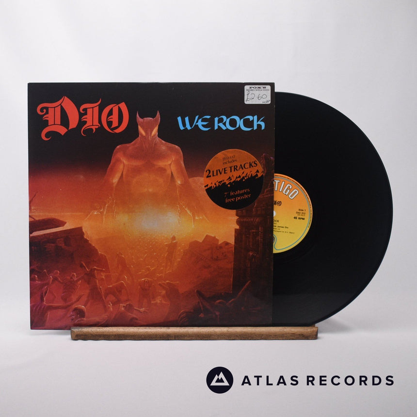 Dio We Rock 12" Vinyl Record - Front Cover & Record