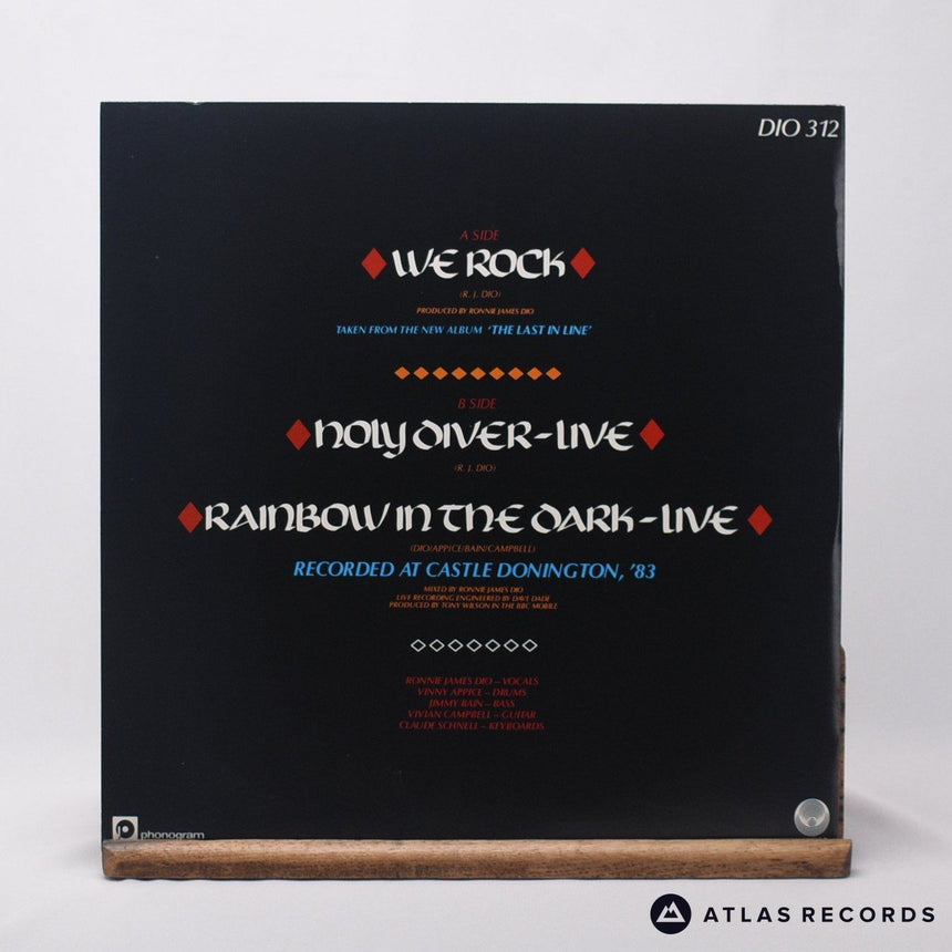 Dio - We Rock - 12" Vinyl Record - EX/EX