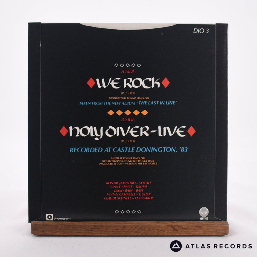 Dio - We Rock - 7" Vinyl Record - EX/EX