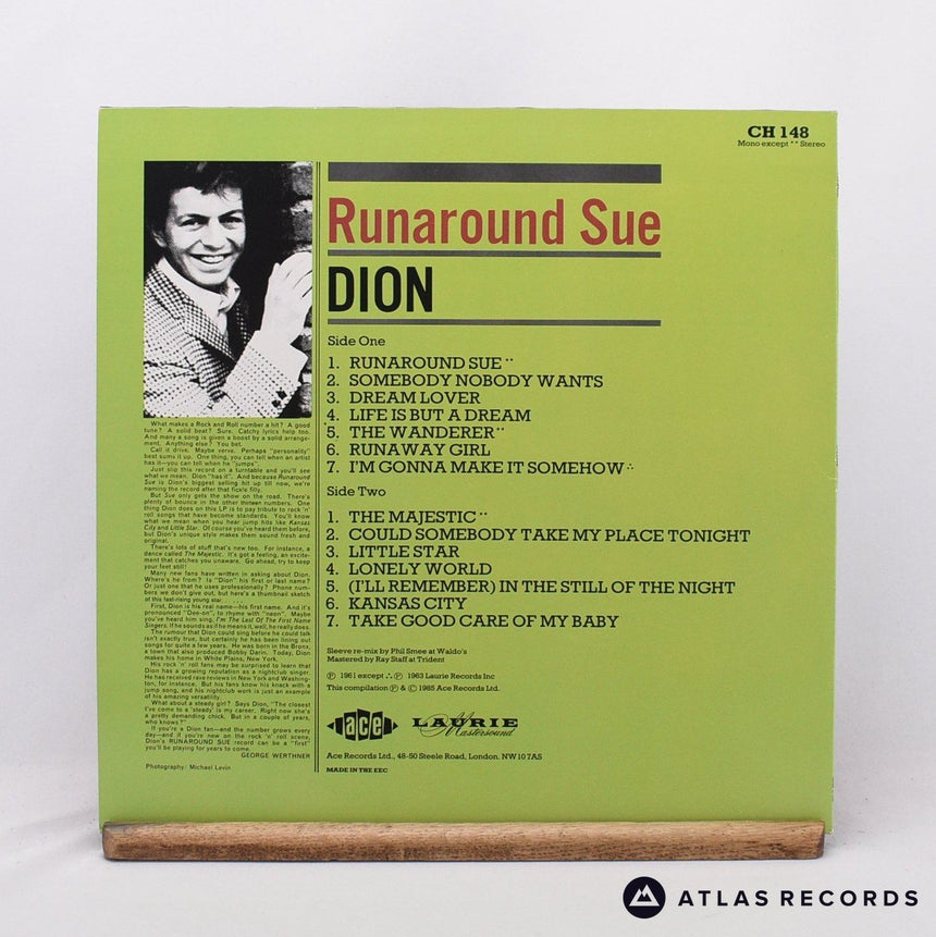Dion - Runaround Sue - LP Vinyl Record - EX/EX