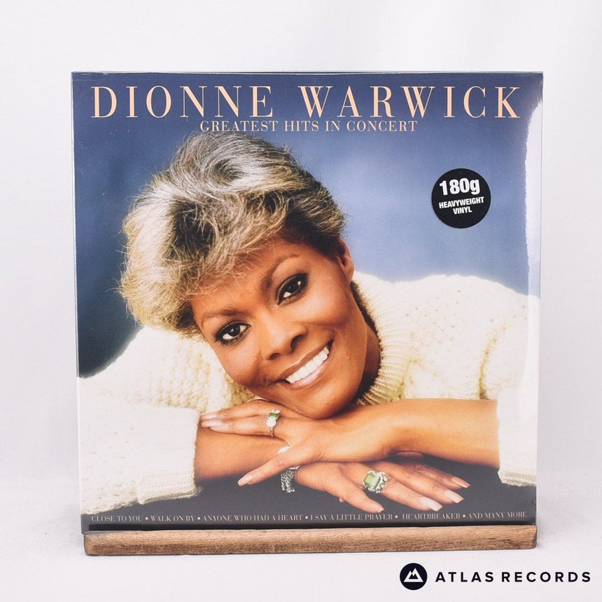 Dionne Warwick Greatest Hits In Concert LP Vinyl Record - Front Cover & Record