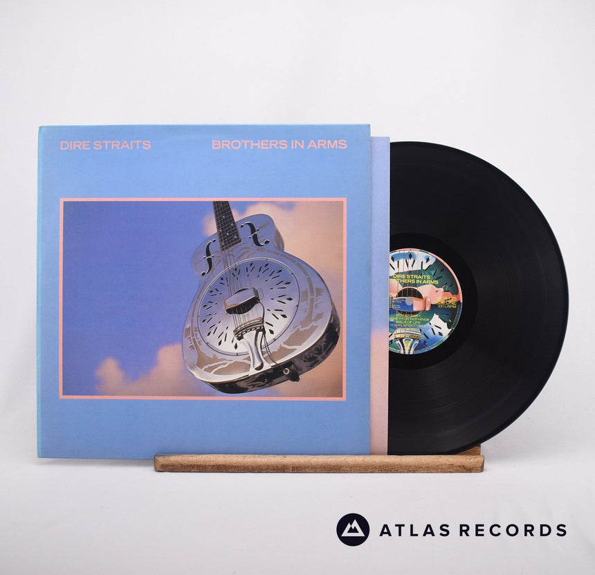 Dire Straits Brothers In Arms LP Vinyl Record - Front Cover & Record