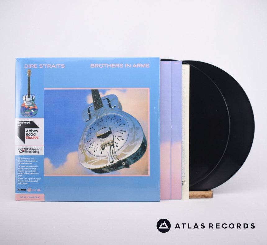 Dire Straits Brothers In Arms 2 x 12" Vinyl Record - Front Cover & Record