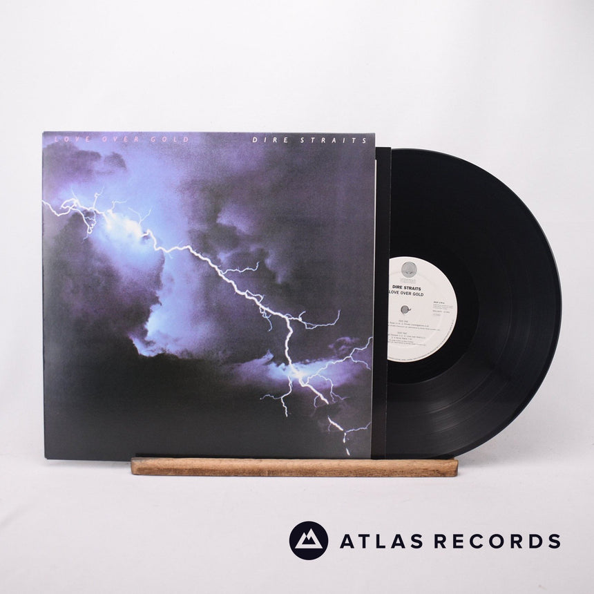 Dire Straits Love Over Gold LP Vinyl Record - Front Cover & Record