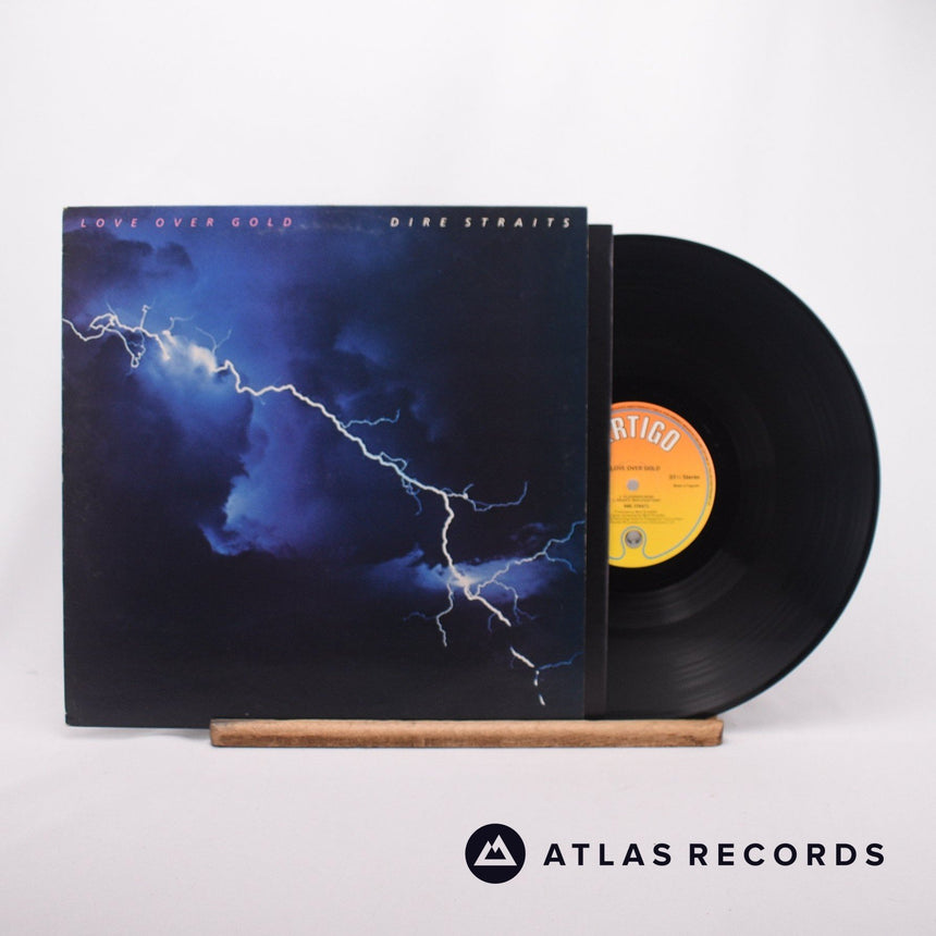 Dire Straits Love Over Gold LP Vinyl Record - Front Cover & Record