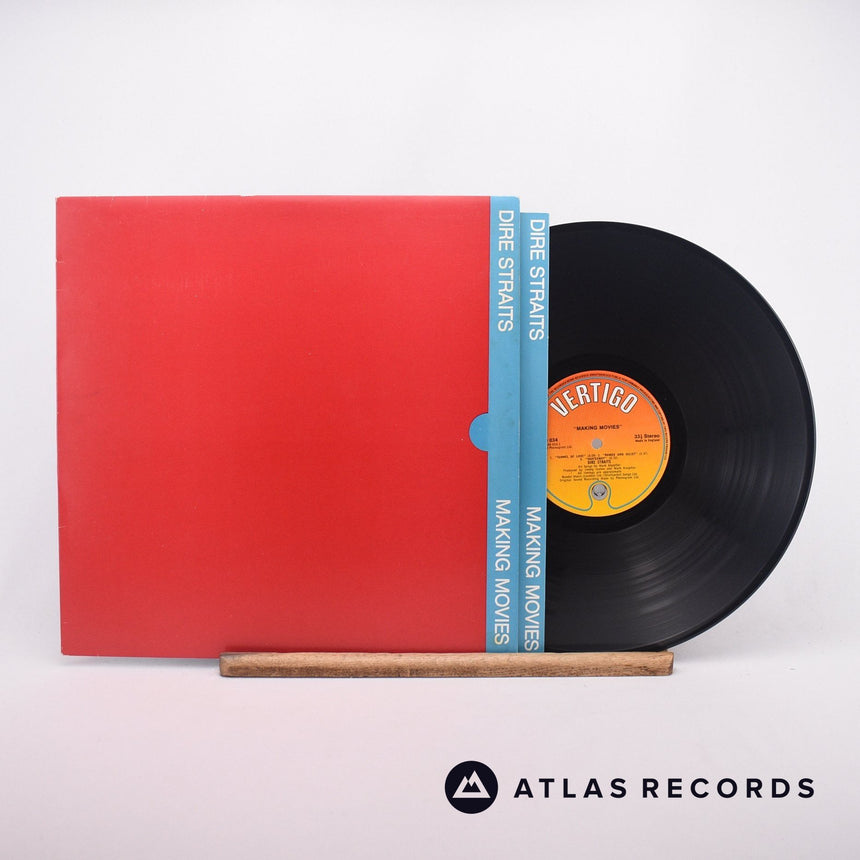 Dire Straits Making Movies LP Vinyl Record - Front Cover & Record
