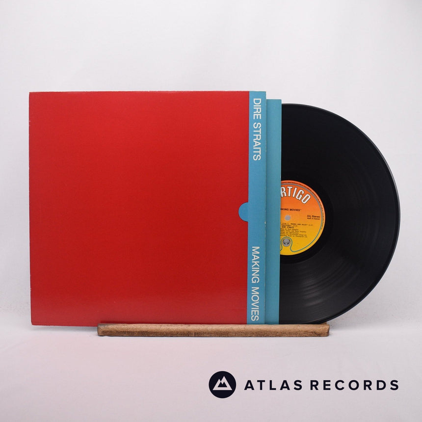 Dire Straits Making Movies LP Vinyl Record - Front Cover & Record