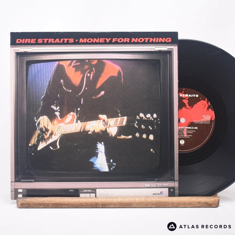 Dire Straits Money For Nothing 10" Vinyl Record - Front Cover & Record