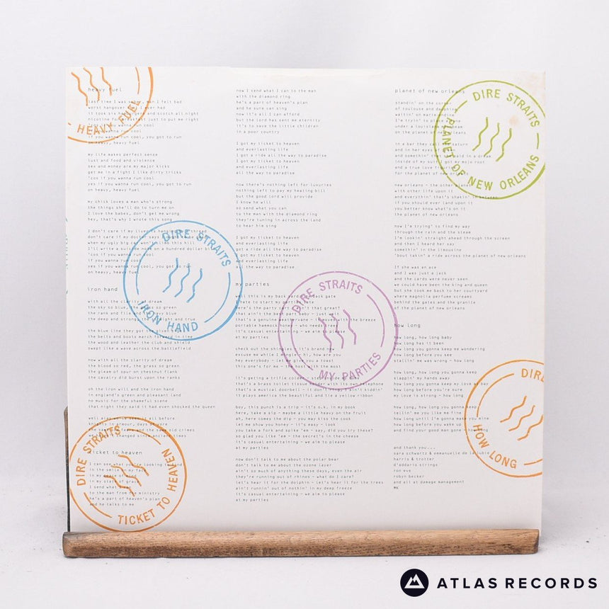 Dire Straits - On Every Street - Townhouse A-5 B-6 LP Vinyl Record - EX/EX