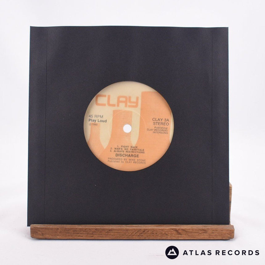Discharge - Fight Back - 7" EP Vinyl Record - VG+