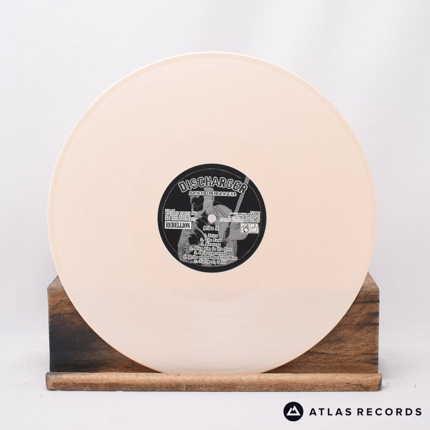 Discharger - Born Immortal - Bone 1/A 2/A LP Vinyl Record - NM/NM