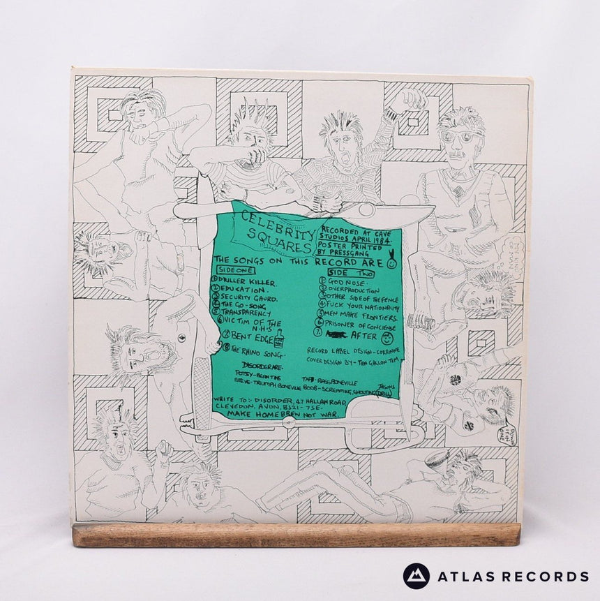 Disorder - Under The Scalpel Blade - LP Vinyl Record - EX/VG+