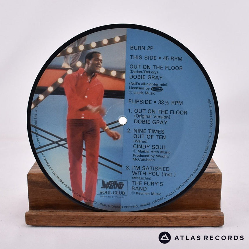 Dobie Gray - Out On The Floor - Picture Disc Reissue 7" Vinyl Record - NM
