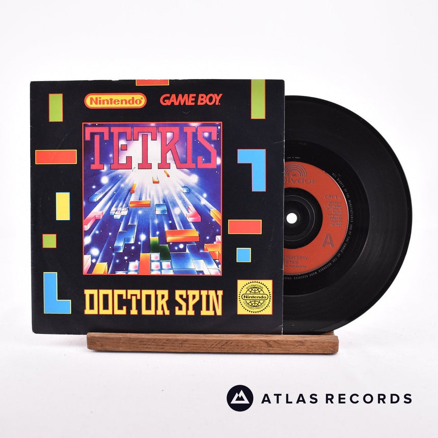 Doctor Spin Tetris 7" Vinyl Record - Front Cover & Record