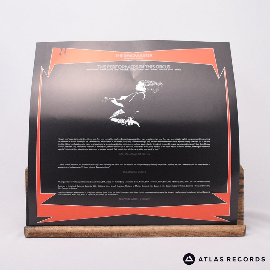 Dollhouse - The Rock And Soul Circus - Insert LP Vinyl Record - EX/VG+