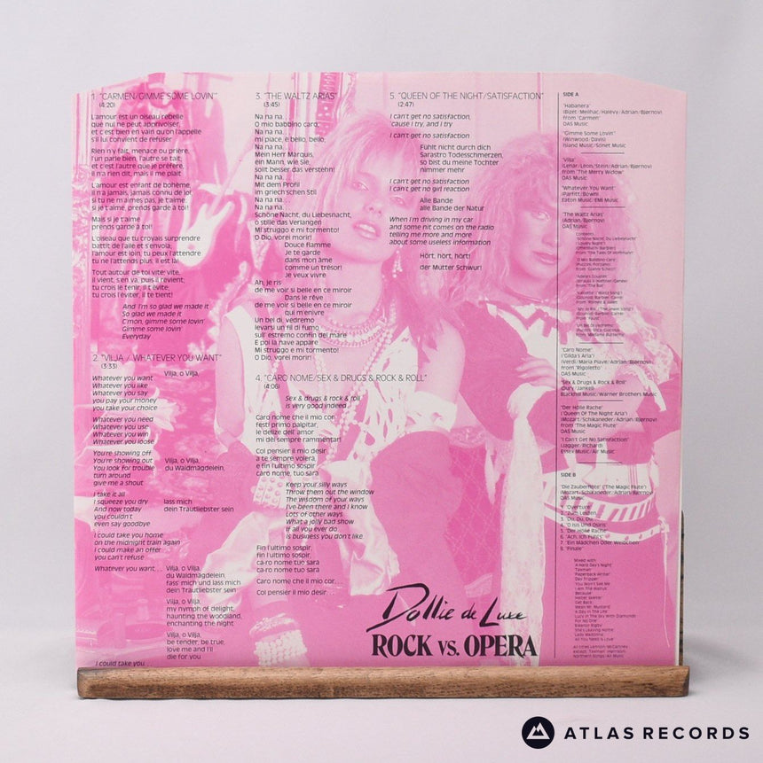 Dollie de Luxe - Rock Vs. Opera - LP Vinyl Record - EX/EX