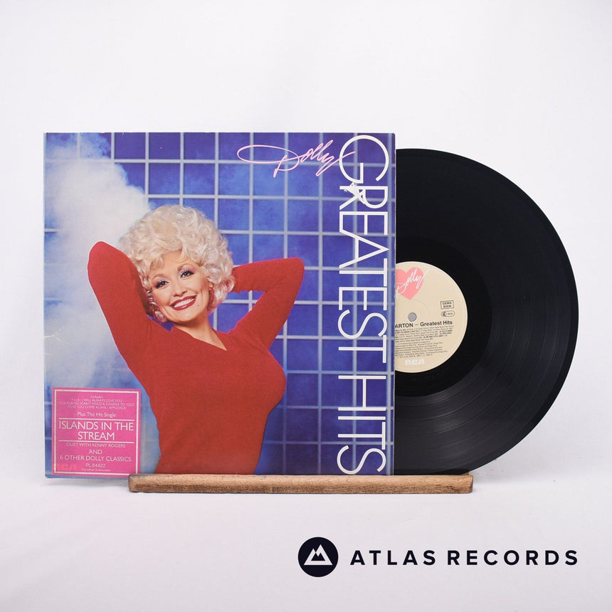 Dolly Parton Greatest Hits LP Vinyl Record - Front Cover & Record